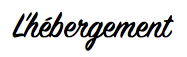 hébergement