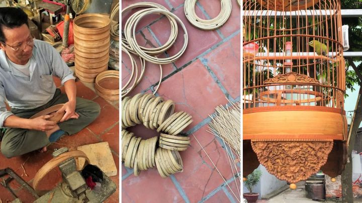 Canh Hoach, le village des cages à&nbsp;oiseaux