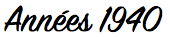 Années 1940